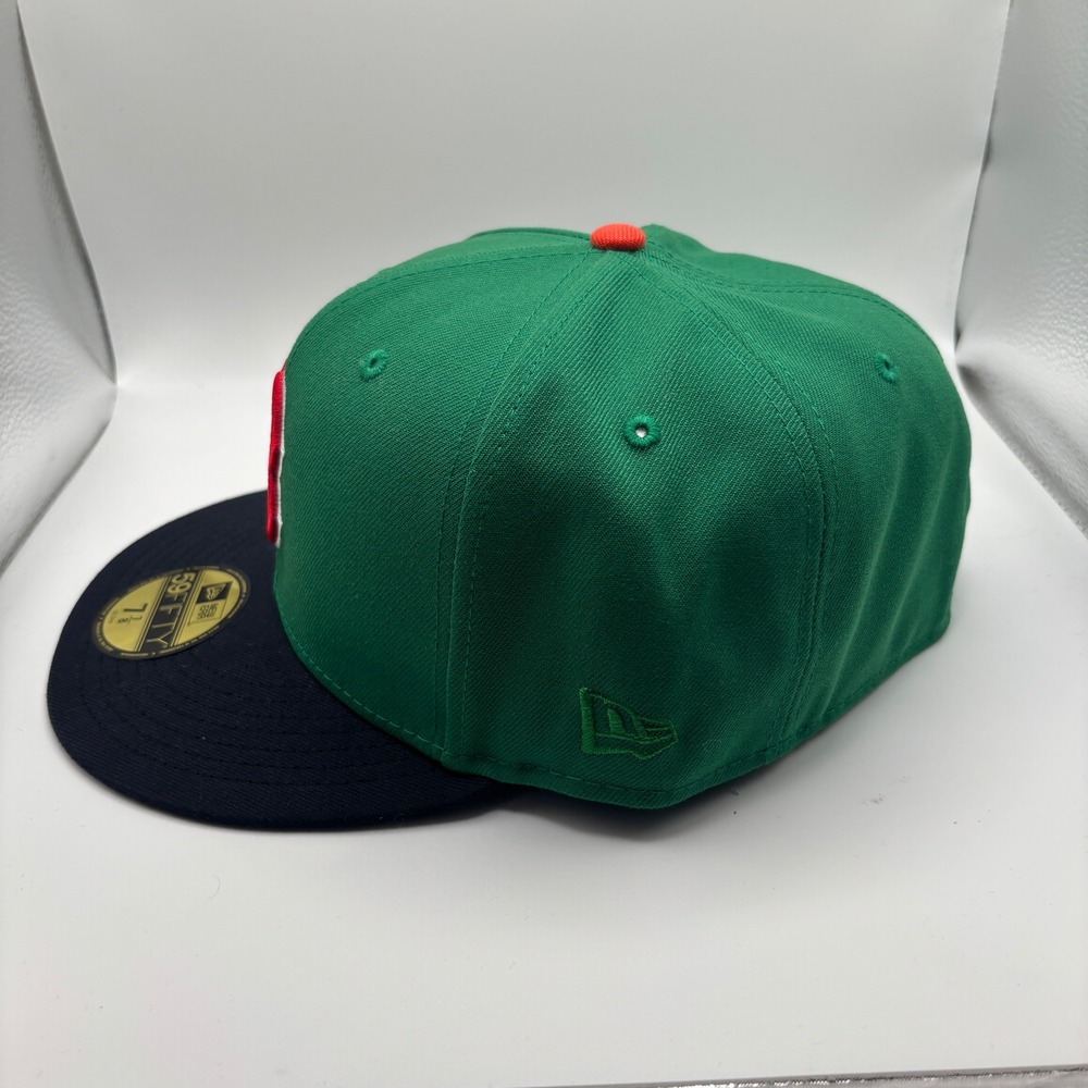 New Era Green Boston Red Sox Fenway Park Patch "Wally" Size 7 7/8 NWT - Picture 4 of 5